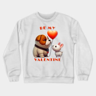 Cute Valentines Day pack Crewneck Sweatshirt